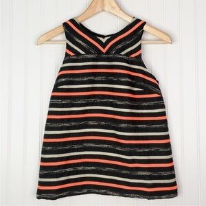 Hd In Paris Blouse Multicolor Striped Sleeveless Tank
Top Size 0